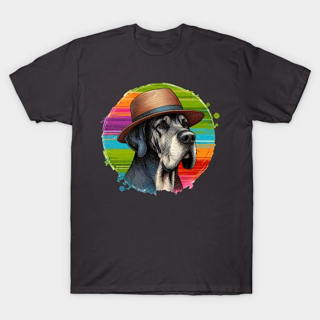 Great Dane Art T-Shirt by Automotive_King